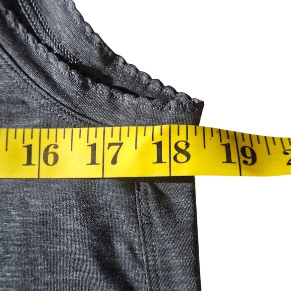 Lululemon Wn Salute the Sun Gray Racerback Tank 6 Athflow Pilatescore Gorpcore - Picture 4 of 7